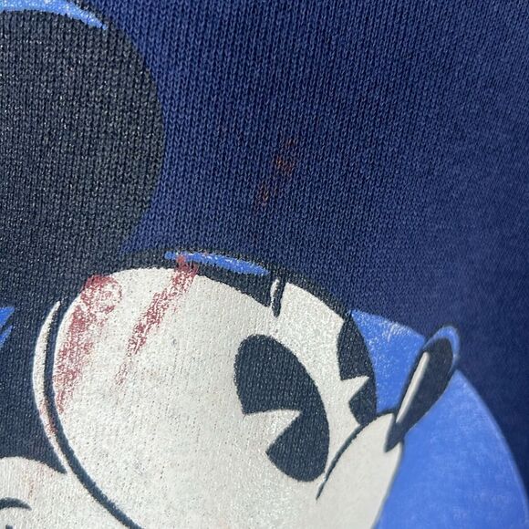 đ„True Vintage MICKEY MOUSE LOONEY TUNESâLicensed Crewneck Sweatshirt Sz XL - EU - Picture 11 of 16